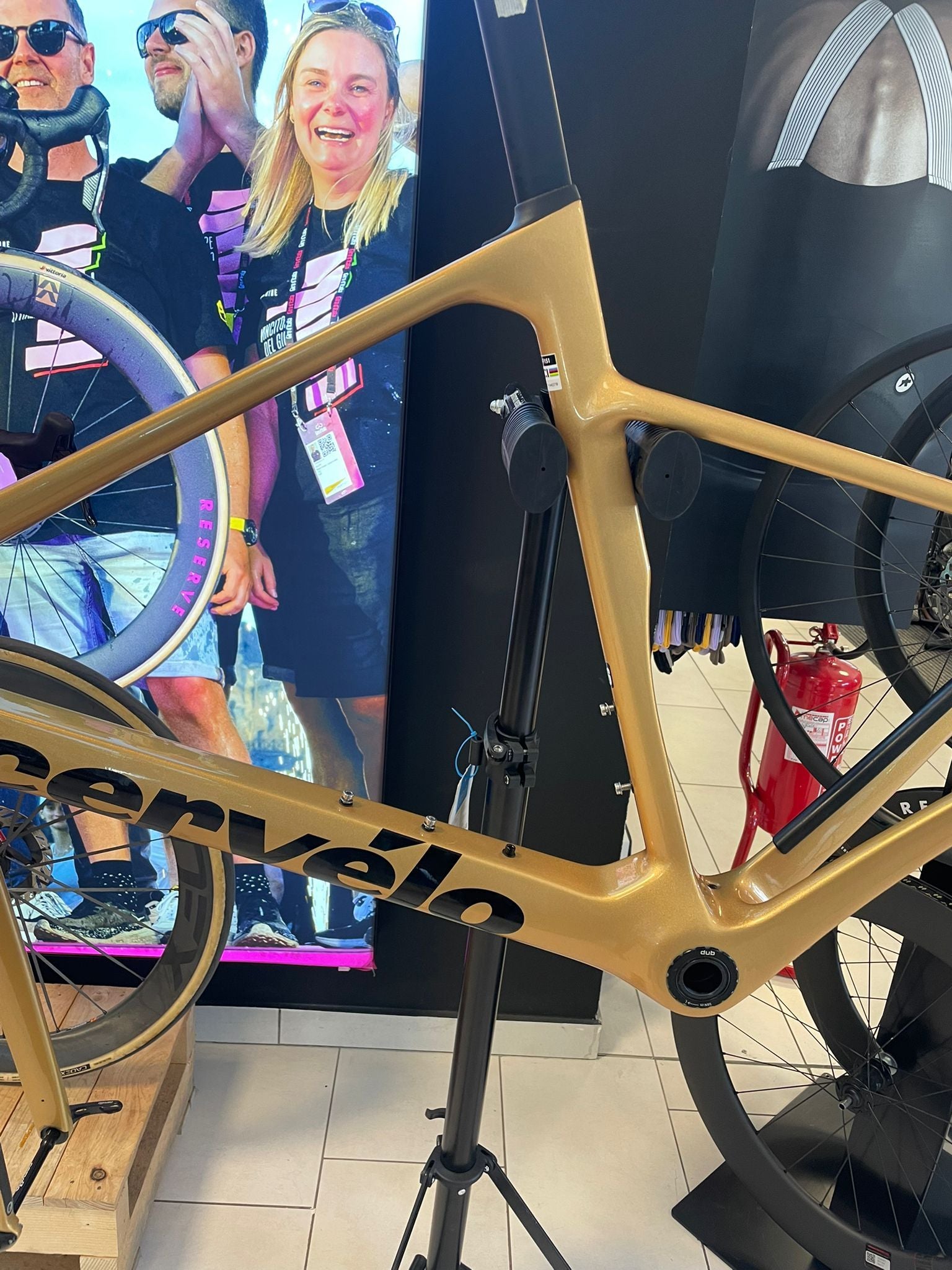 Cervélo Cervelo Soloist Gold Dust Frameset 2024 Frameset