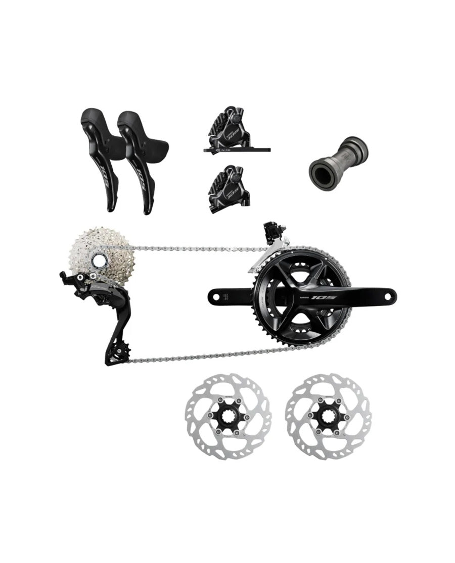 GRUPPO SHIMANO 105 R7100 2x12v