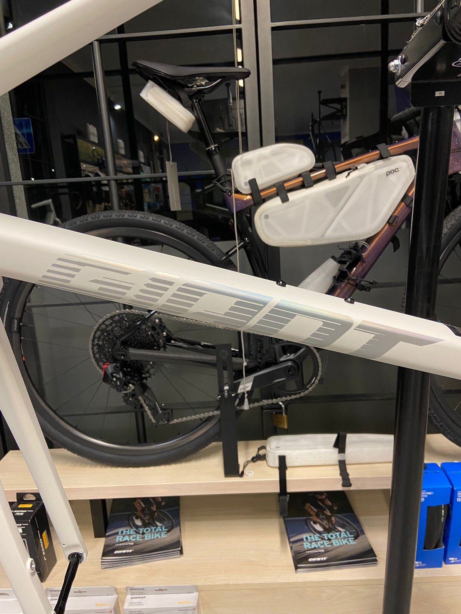 Giant TCR Advanced Pro Snow Drift Frameset Frameset