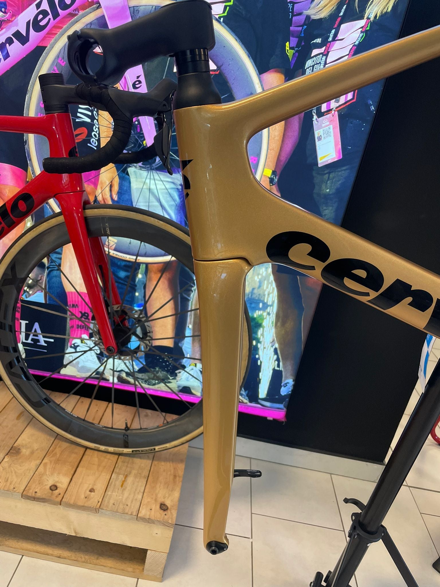 Cervélo Cervelo Soloist Gold Dust Frameset 2024 Frameset