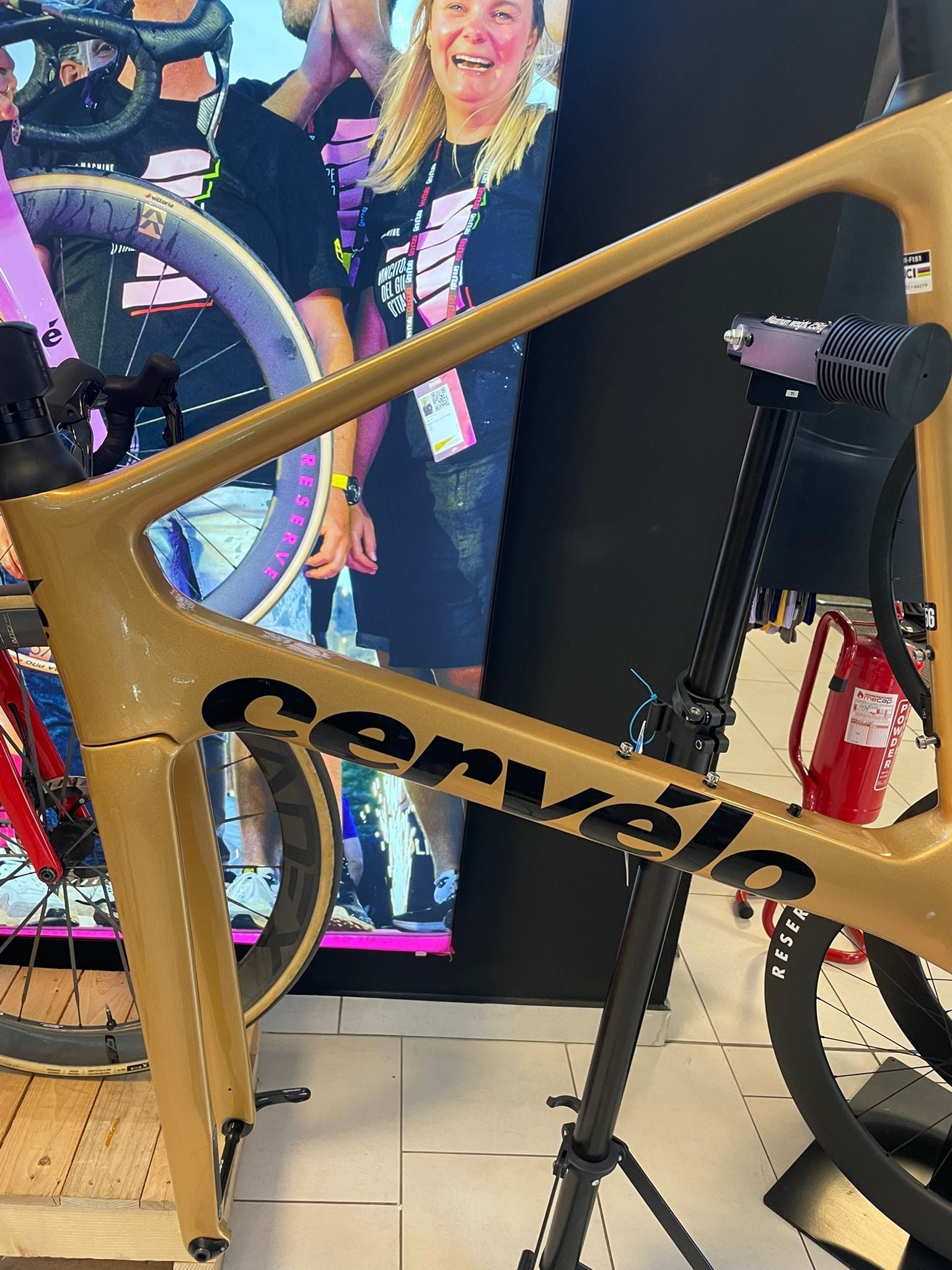 Cervélo Cervelo Soloist Gold Dust Frameset 2024 Frameset