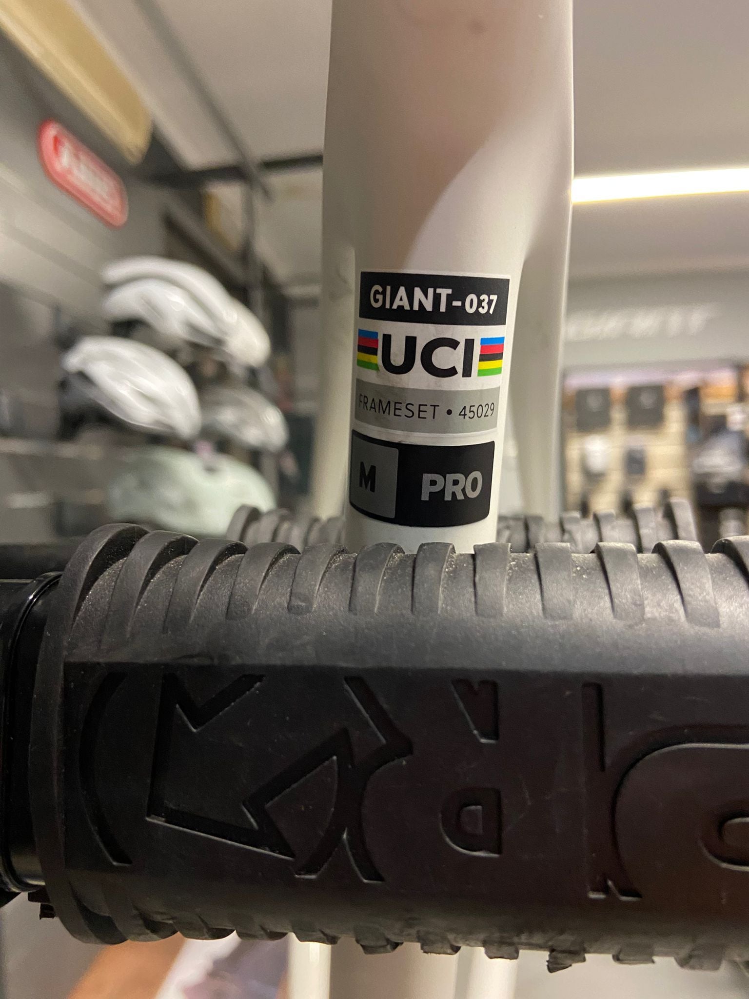 Giant TCR Advanced Pro Snow Drift Frameset Frameset