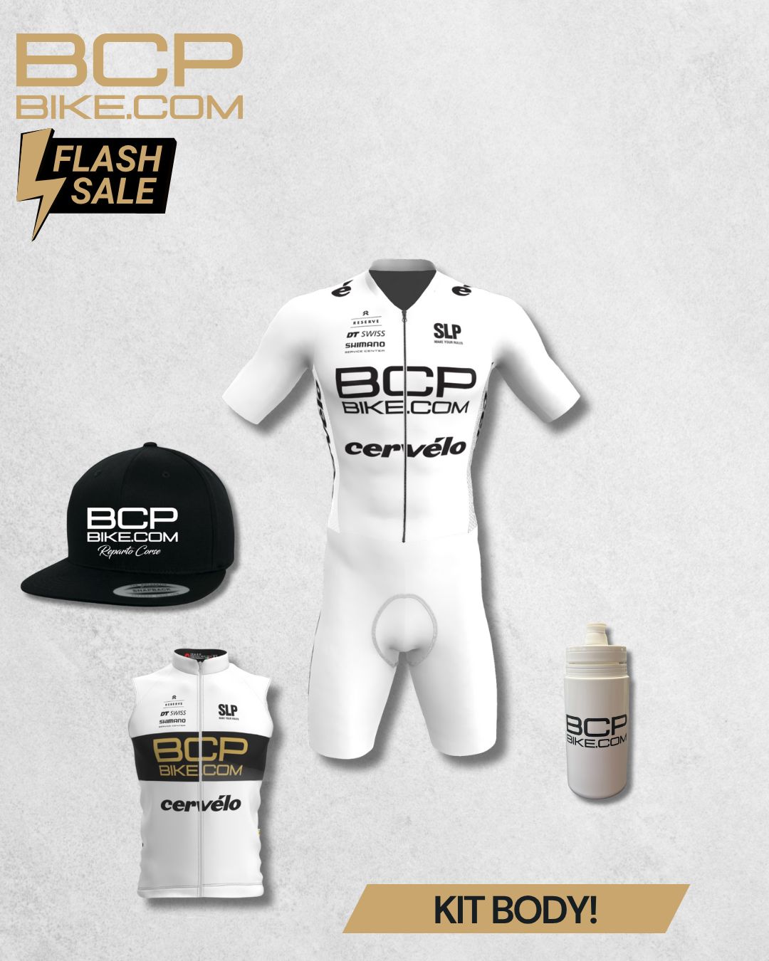 KIT FLASH SALE BCP – Total White Edition