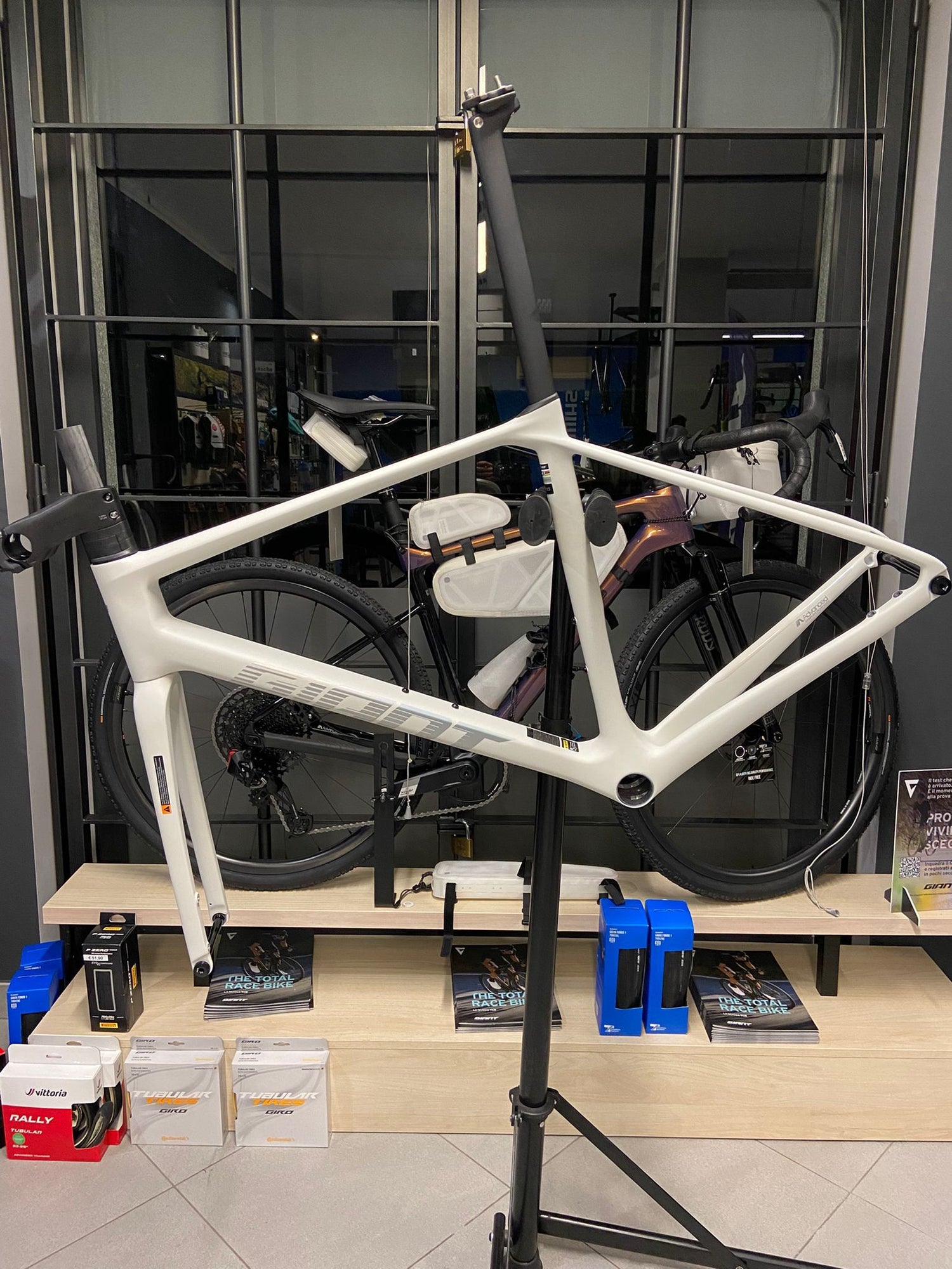 Giant TCR Advanced Pro Snow Drift Frameset Frameset