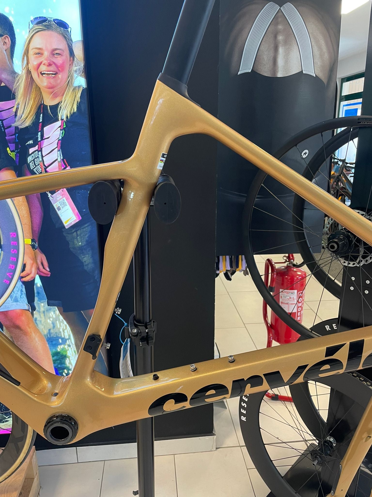 Cervélo Cervelo Soloist Gold Dust Frameset 2024 Frameset